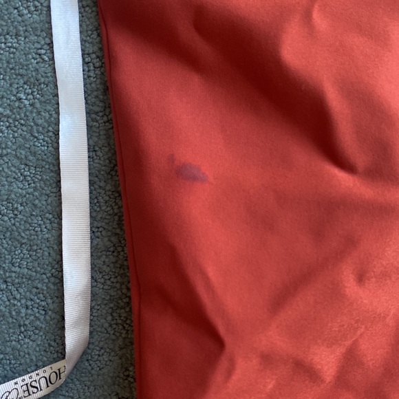 House Of CB, 'Alexis' Rust Extreme Plunge Crepe Jumpsuit - Picture 11 of 11